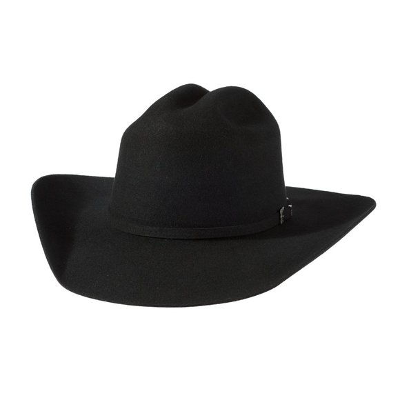 Roper Cowboy Hat - 100% Wool Felt - Picture 7 of 11